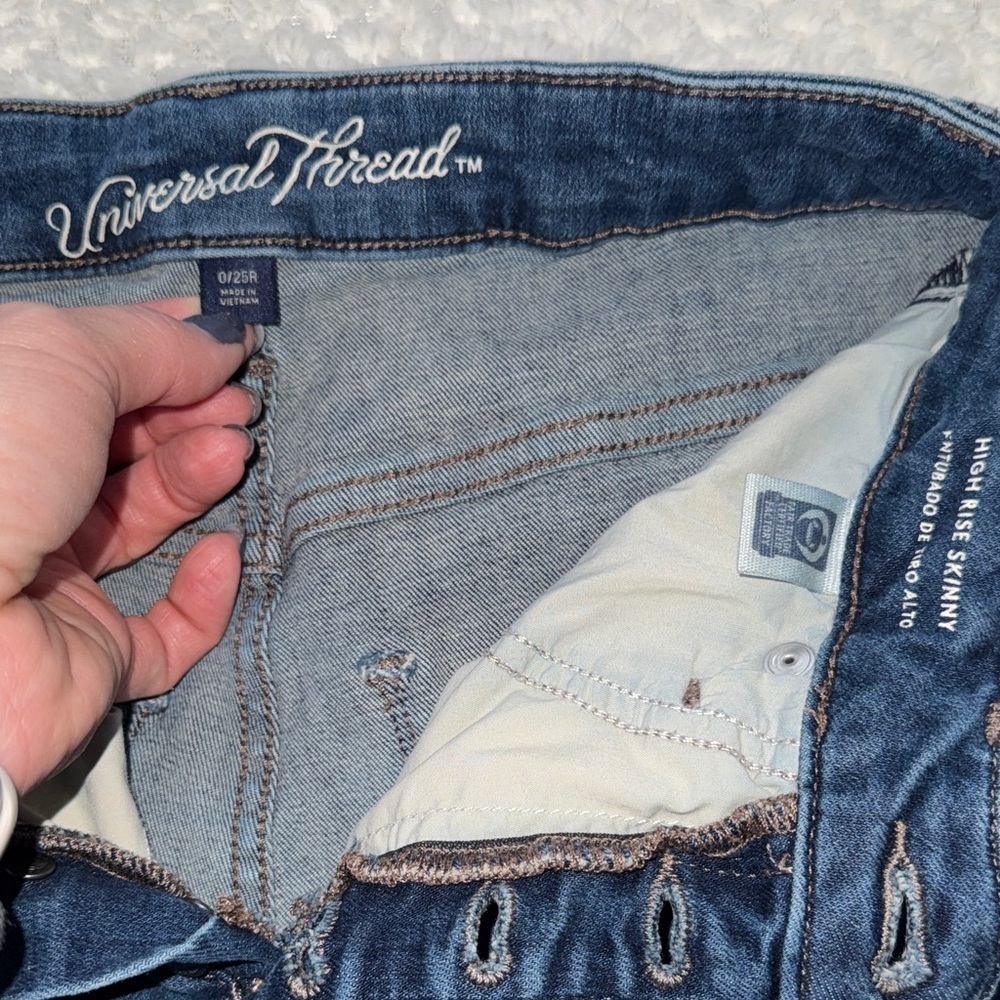👖✨ EUC Women’s Skinny Jean Bundle, Size 0 / 25, Joe’s + Universal Thread - Picture 7 of 13